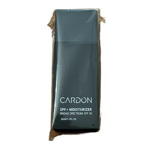 Cardon SPF 30 Daily Face Moisturizer Cream for Men Sunscreen NEW
